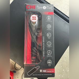 Chi spin n curl 1”. Cleaning tool and instructions included